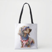 DACHSHUND 4 JUILLET SAC FOURRE-TOUT (Devant)