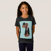 Dachshund Afgestudeerde T-shirt (Voorkant volledig)