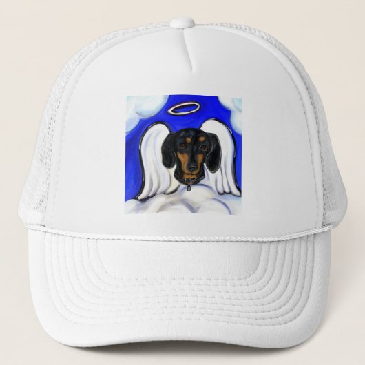 Dachshund Angel Trucker Pet (Voorkant)