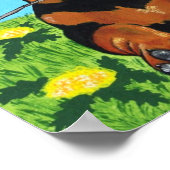 Dachshund Art Print (Hoek)