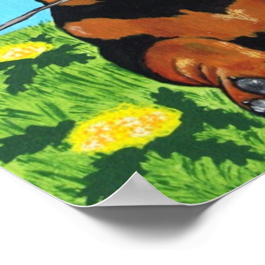 Dachshund Art Print (Hoek)