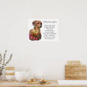Dachshund Art Print (Keuken)