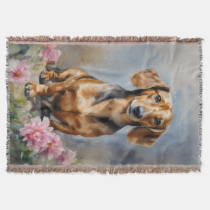 Dachshund Artsy Deken