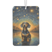 Dachshund Artsy Luchtverfrisser (Achterkant)