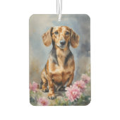 Dachshund Artsy Luchtverfrisser (Achterkant)