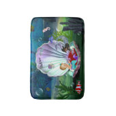 Dachshund Baby Mermaid Bath Mat (Voorkant Verticaal)