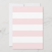 Dachshund-Baby shower Kaart (Achterkant)