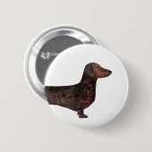 Dachshund badge (Devant & derrière)