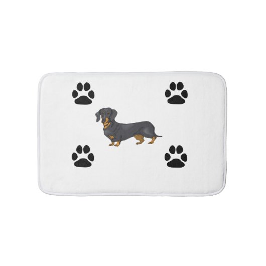 Dachshund Badmat (Voorkant)