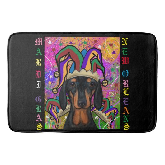 Dachshund badmat (Voorkant)