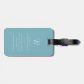 Dachshund bagage labels (Achterkant horizontaal)