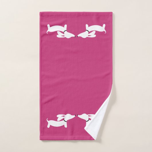 Dachshund Bathroom Towel Set | 3 stuk Doxie Bath Bad Handdoek (Handdoek)
