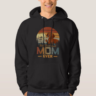 Dachshund Best Dachshund Mam Ever Retro Hoodie