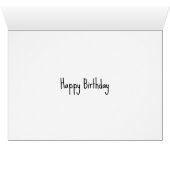 Dachshund Birthday (Binenzijde Horizontaal (Onderkant))