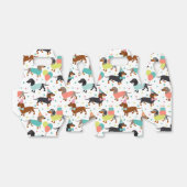 Dachshund Birthday Bedankdoosjes (Uitgevouwen)
