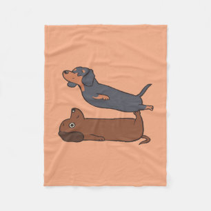 Dachshund blanket Dachshund Mama Funny Fleece Deken