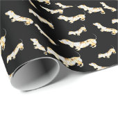 DACHSHUND BLING! CADEAUPAPIER (Rol Hoek)