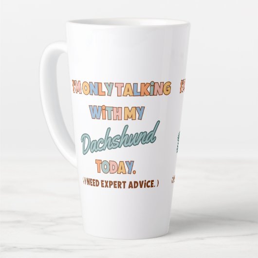 Dachshund Boisson Coupe ou Mug (Angle gauche)