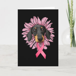 Dachshund borstkanker bewustzijn kaart