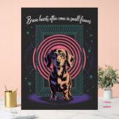 Dachshund Brave Hearts Often Come In Small Frames (Mariage)