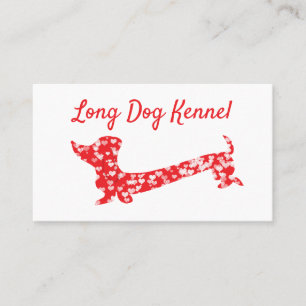 Dachshund Breeder Visitekaartje