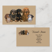 Dachshund Breeder Visitekaartje (Voorkant / Achterkant)