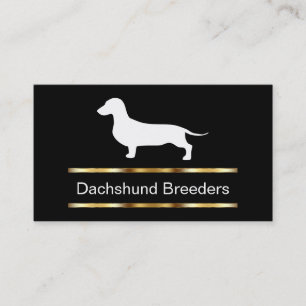Dachshund Breeder Visitekaartjes