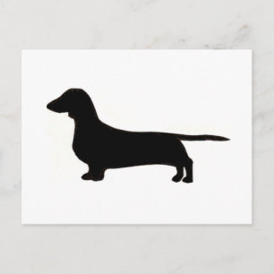 dachshund briefkaart