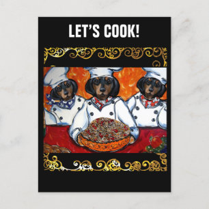 DACHSHUND BRIEFKAART