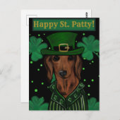 DACHSHUND BRIEFKAART (Voorkant / Achterkant)