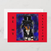 Dachshund Briefkaart (Voorkant / Achterkant)