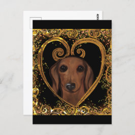 DACHSHUND BRIEFKAART