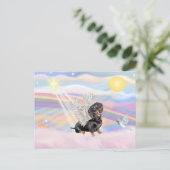 Dachshund Briefkaart (Staand voorkant)
