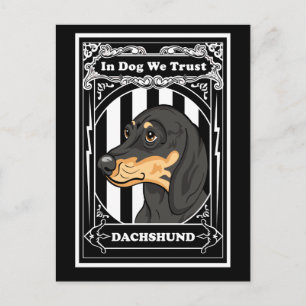 Dachshund Briefkaart Collectie
