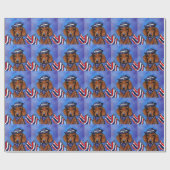 Dachshund Cadeaupapier (Vlak)