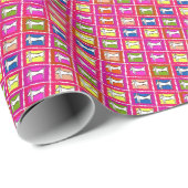 Dachshund Cadeaupapier (Rol Hoek)