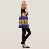 Dachshund-Canvas tas (Op model)