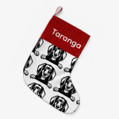 Dachshund chaussettes pour chien Customisé chien c (Devant (Accrochage))