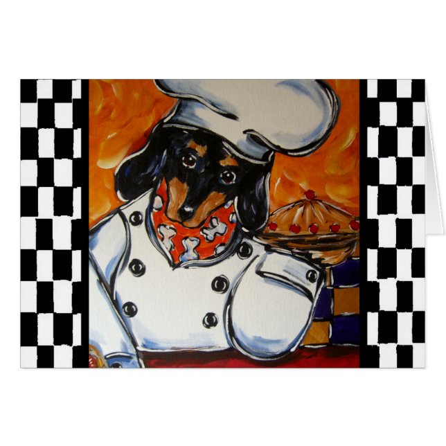 Dachshund Chefs (Voorkant Horizontaal)