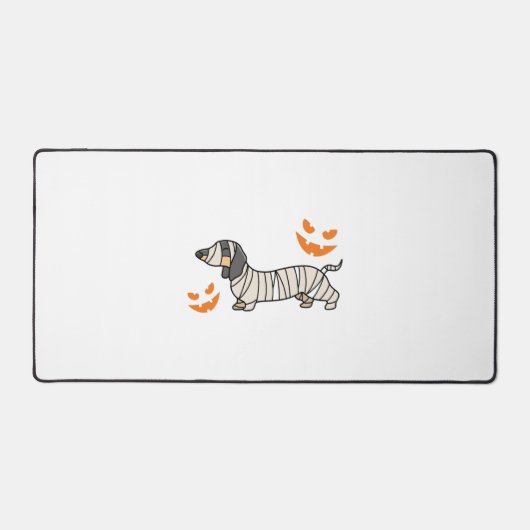 Dachshund Chien Halloween Candy Corn Pleine lune (Recto)