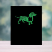 Dachshund Chien Shamrock St. Patrick's Day Saint P (Neutre)