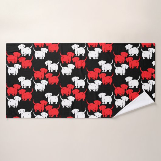 Dachshund Chiens Cadeaux (Serviette de bain)