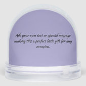 Dachshund Chopper Motorcycle Rider Sneeuwbol (Achterkant)