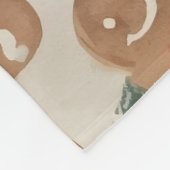 Dachshund christmas fleece deken (Hoek)