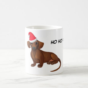 Dachshund Christmas Mug