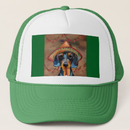 Dachshund Cinco de Mayo Trucker Pet