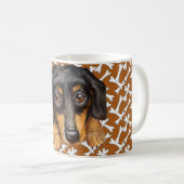 Dachshund Coffee Mug (Devant droit)