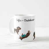 Dachshund Coffee Mug (Devant gauche)