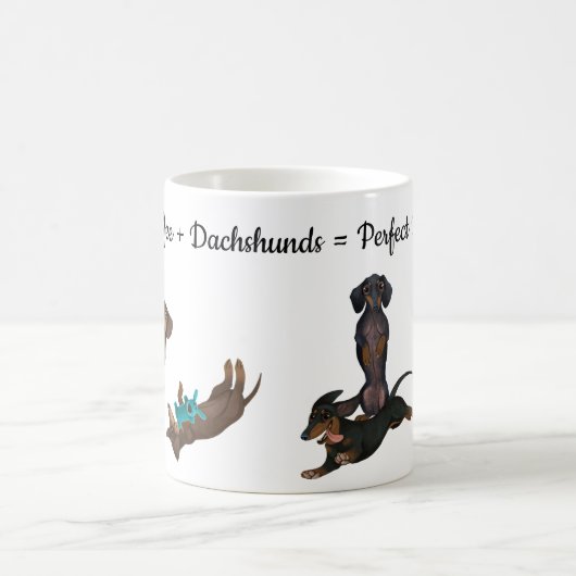 Dachshund Coffee Mug (Centre)