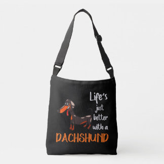 Dachshund Crossbody Tas